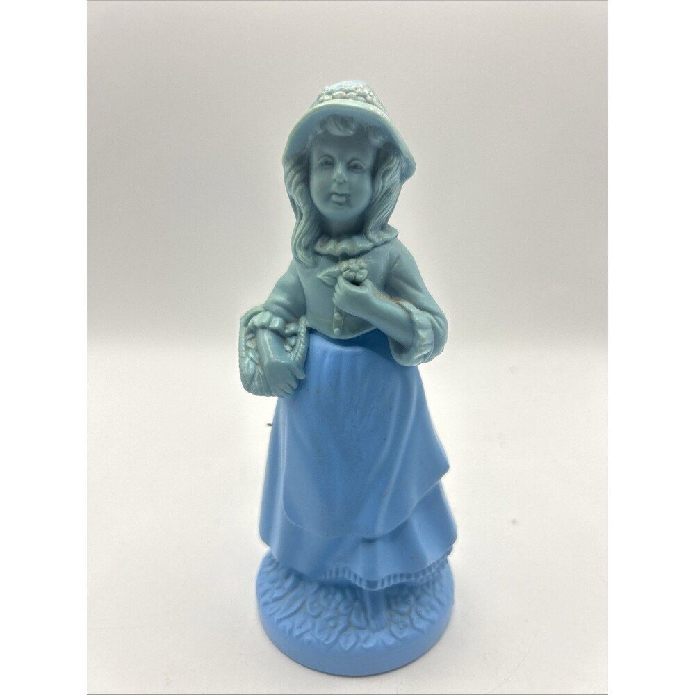 Vtg AVON Empty Perfume Little Girl Blue Cotillion Cologne. No liquid.
